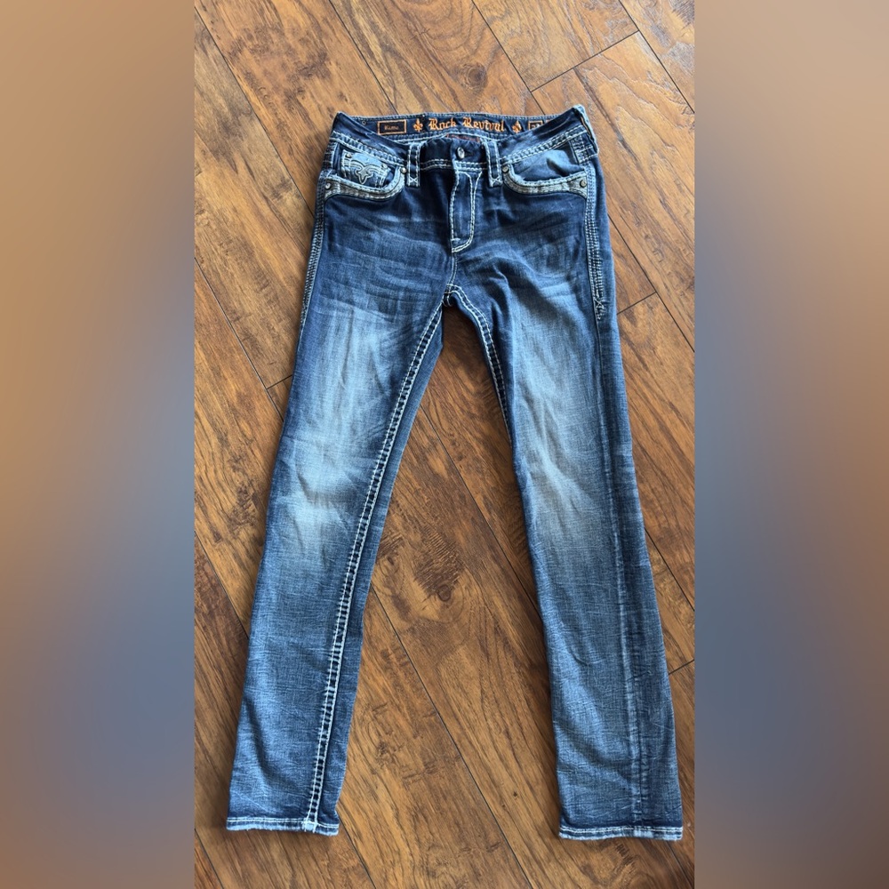 Rock Revival Blue Denim Jeans
